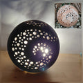 Große Lichtkugel 24 cm Keramik Leuchtkugel frostfest (Kopie)